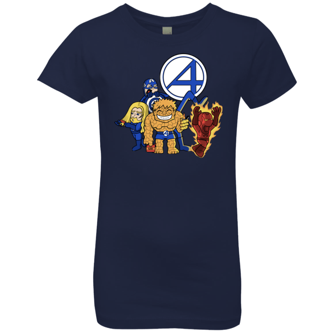 T-Shirts Midnight Navy / YXS FANTASTIC-A Girls Premium T-Shirt