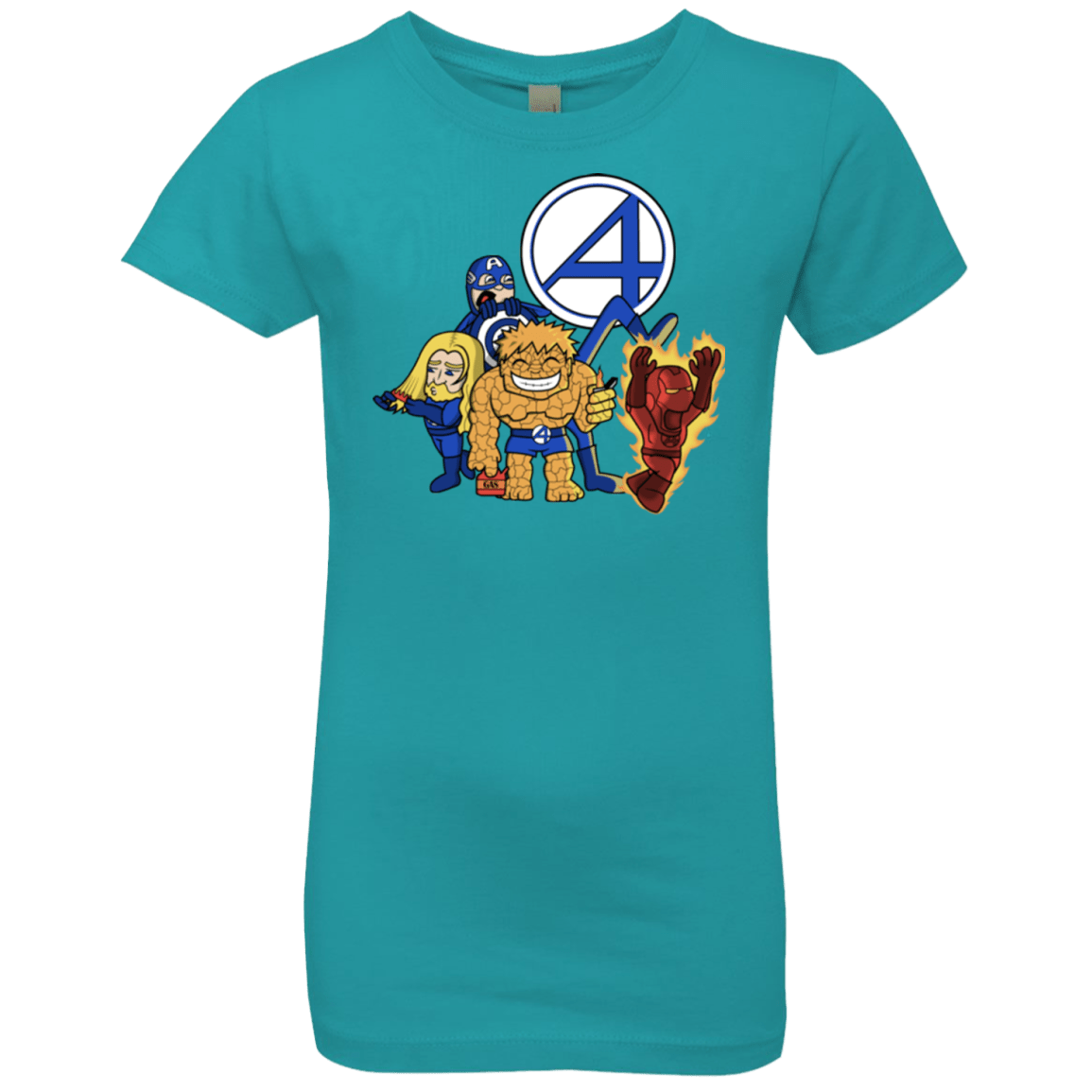 T-Shirts Tahiti Blue / YXS FANTASTIC-A Girls Premium T-Shirt