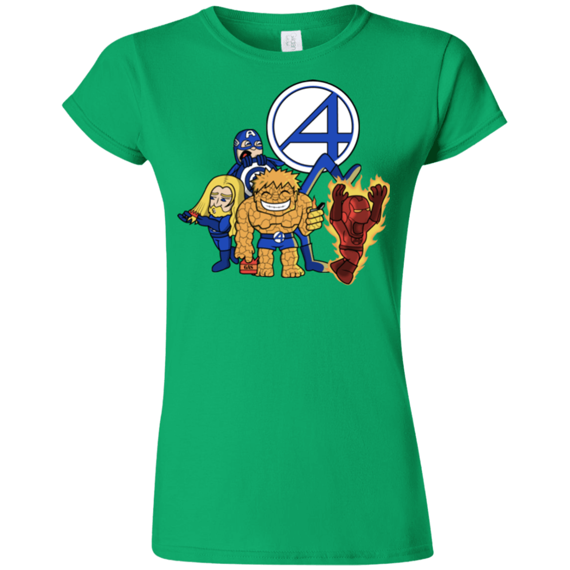 T-Shirts Irish Green / S FANTASTIC-A Junior Slimmer-Fit T-Shirt