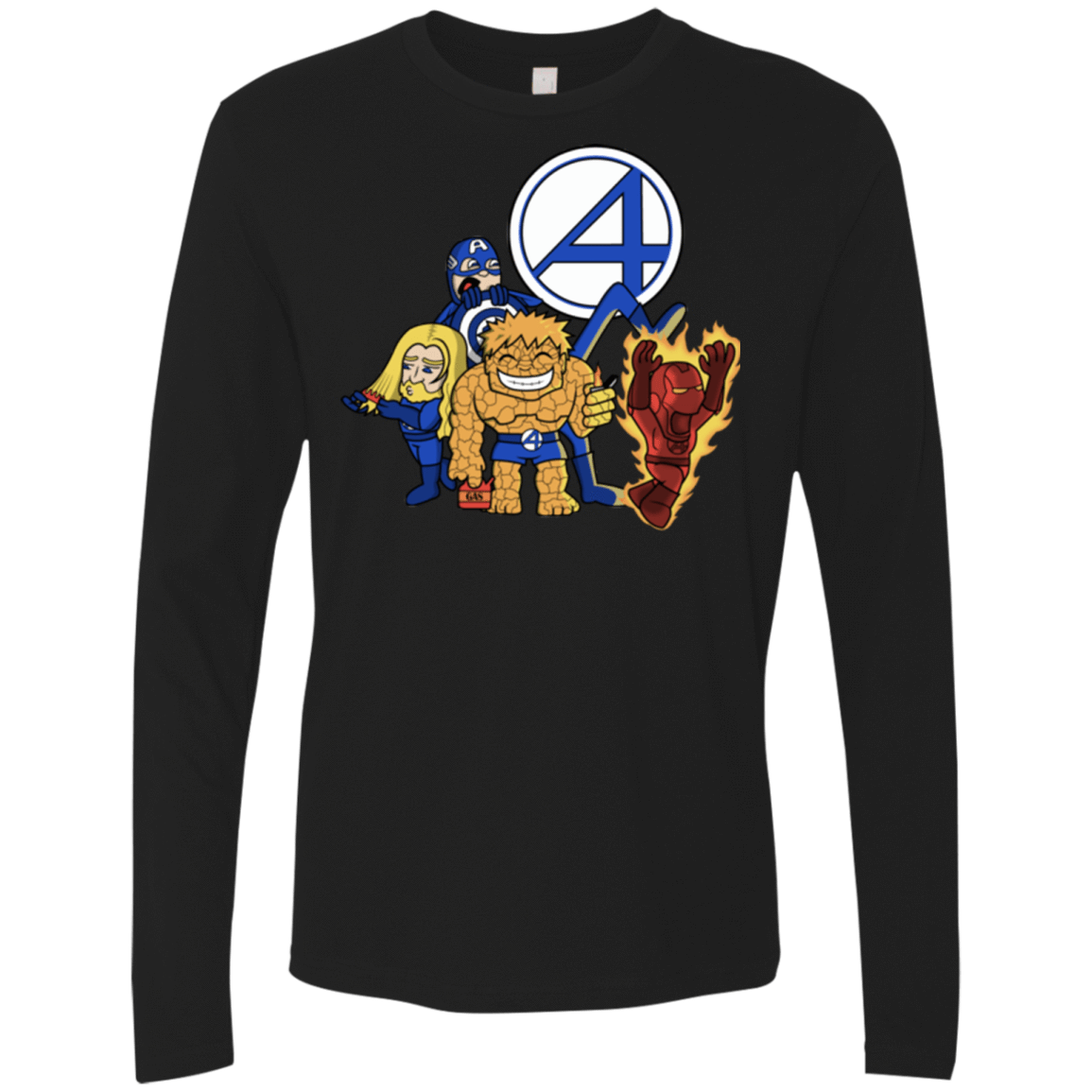 T-Shirts Black / S FANTASTIC-A Men's Premium Long Sleeve