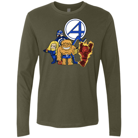 T-Shirts Military Green / S FANTASTIC-A Men's Premium Long Sleeve