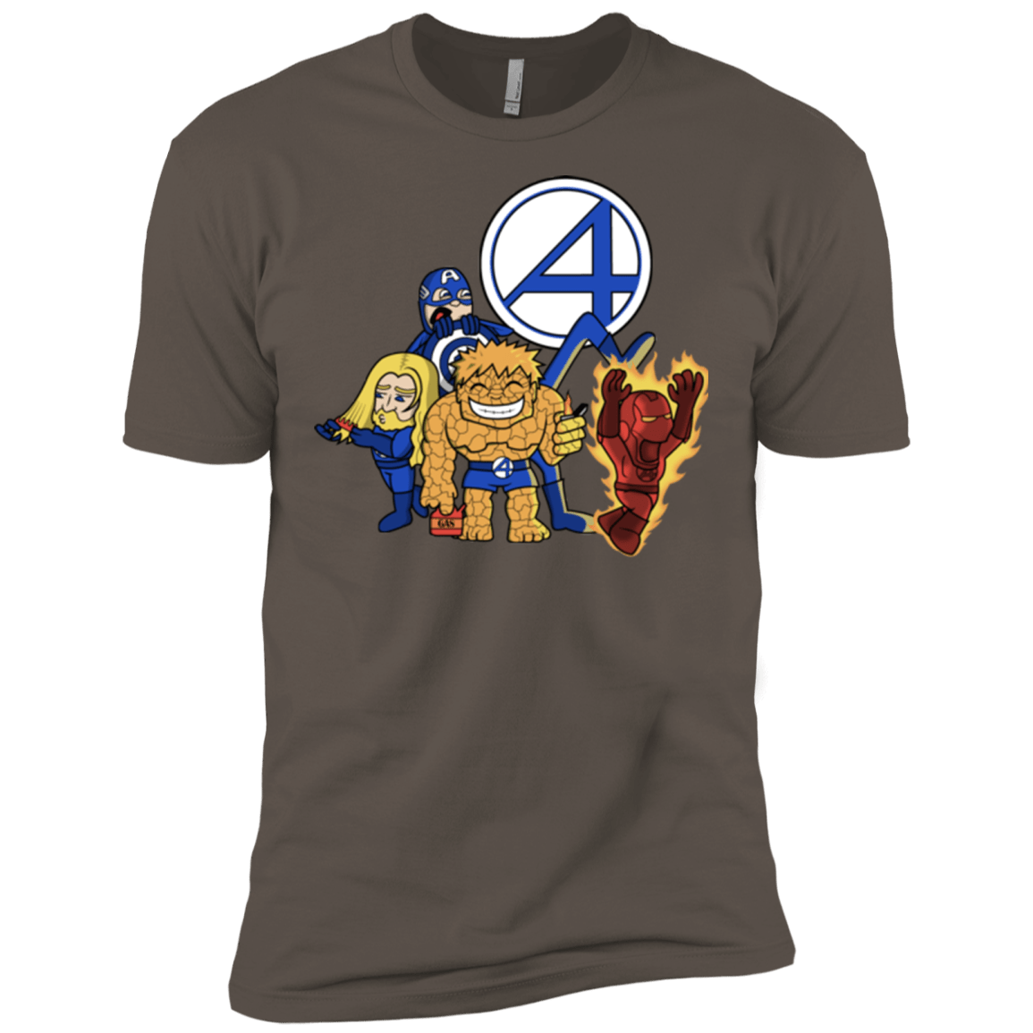 T-Shirts Warm Grey / X-Small FANTASTIC-A Men's Premium T-Shirt