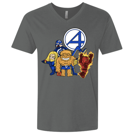 T-Shirts Heavy Metal / X-Small FANTASTIC-A Men's Premium V-Neck