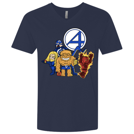 T-Shirts Midnight Navy / X-Small FANTASTIC-A Men's Premium V-Neck