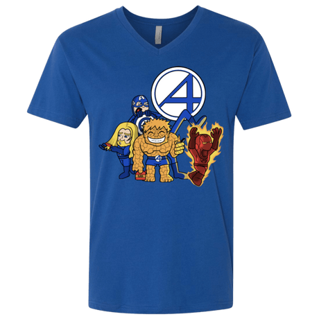 T-Shirts Royal / X-Small FANTASTIC-A Men's Premium V-Neck