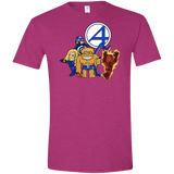 T-Shirts Antique Heliconia / S FANTASTIC-A Men's Semi-Fitted Softstyle