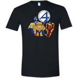 T-Shirts Black / X-Small FANTASTIC-A Men's Semi-Fitted Softstyle