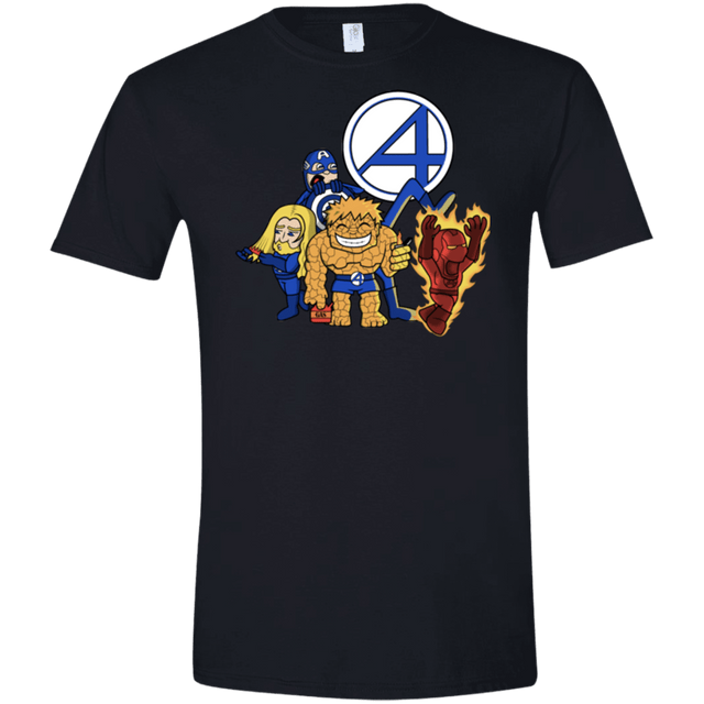 T-Shirts Black / X-Small FANTASTIC-A Men's Semi-Fitted Softstyle