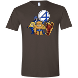 T-Shirts Dark Chocolate / S FANTASTIC-A Men's Semi-Fitted Softstyle