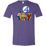 T-Shirts Heather Purple / S FANTASTIC-A Men's Semi-Fitted Softstyle