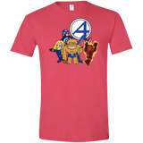 T-Shirts Heather Red / S FANTASTIC-A Men's Semi-Fitted Softstyle