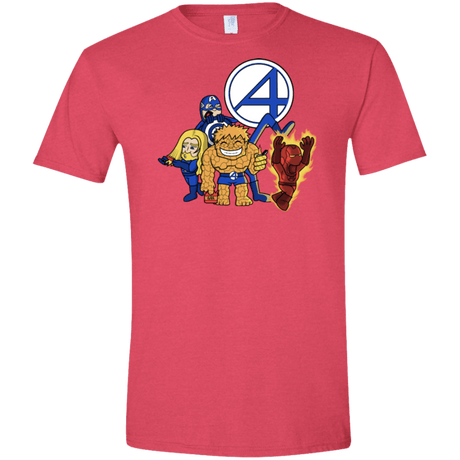 T-Shirts Heather Red / S FANTASTIC-A Men's Semi-Fitted Softstyle