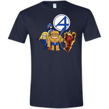 T-Shirts Navy / X-Small FANTASTIC-A Men's Semi-Fitted Softstyle