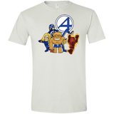 T-Shirts White / X-Small FANTASTIC-A Men's Semi-Fitted Softstyle