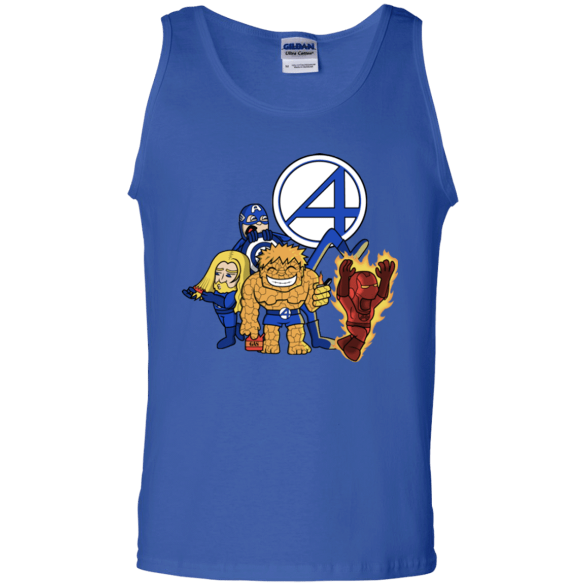 T-Shirts Royal / S FANTASTIC-A Men's Tank Top