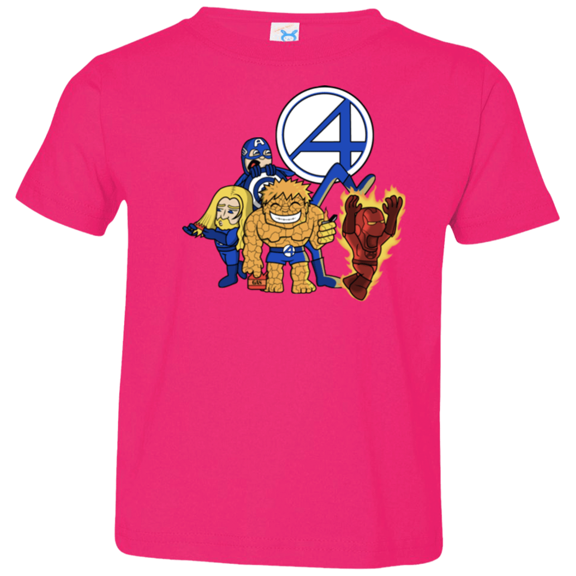 T-Shirts Hot Pink / 2T FANTASTIC-A Toddler Premium T-Shirt