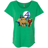 T-Shirts Envy / X-Small FANTASTIC-A Triblend Dolman Sleeve