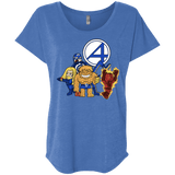 T-Shirts Vintage Royal / X-Small FANTASTIC-A Triblend Dolman Sleeve