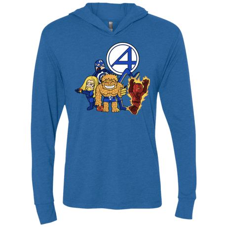 T-Shirts Vintage Royal / X-Small FANTASTIC-A Triblend Long Sleeve Hoodie Tee