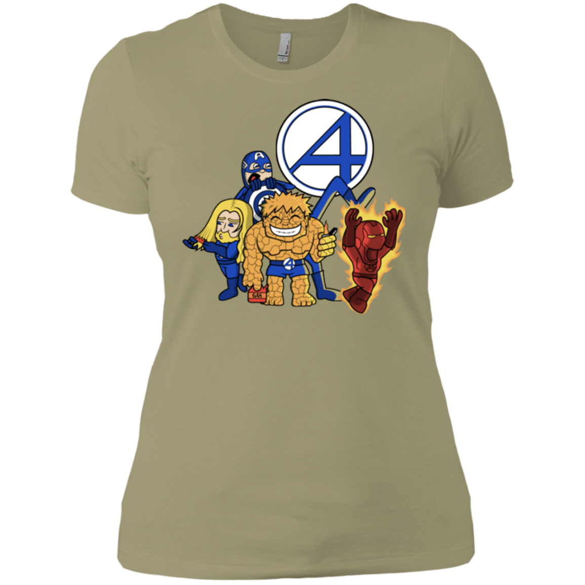 T-Shirts Light Olive / X-Small FANTASTIC-A Women's Premium T-Shirt