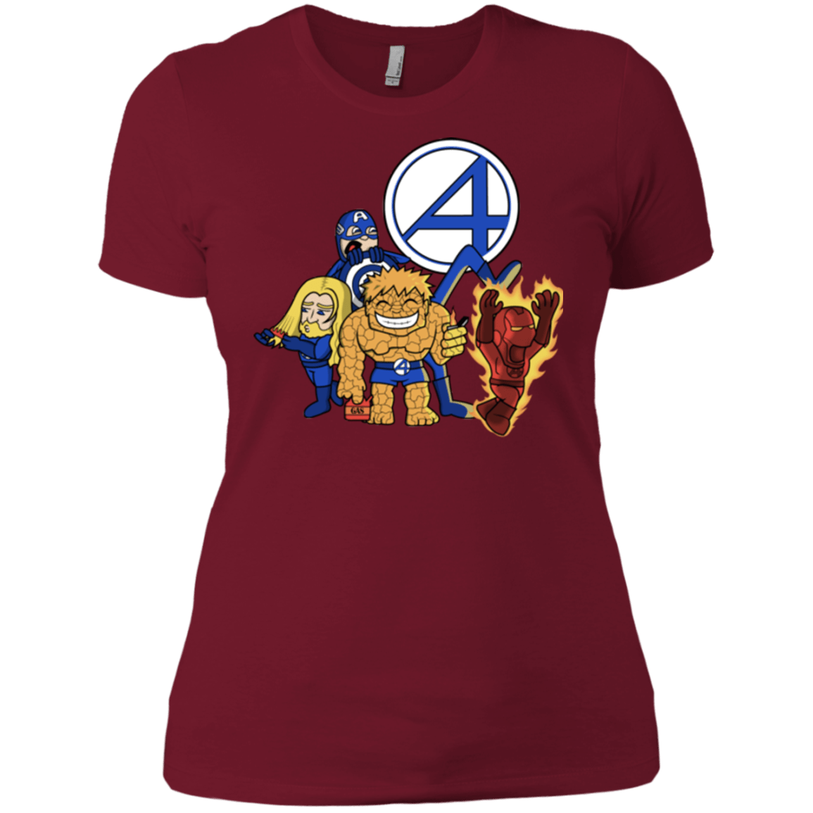 T-Shirts Scarlet / X-Small FANTASTIC-A Women's Premium T-Shirt