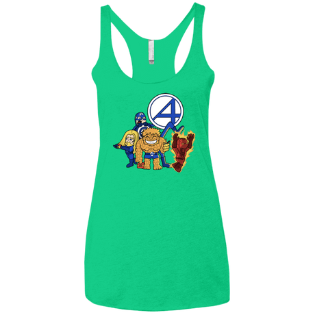 T-Shirts Envy / X-Small FANTASTIC-A Women's Triblend Racerback Tank