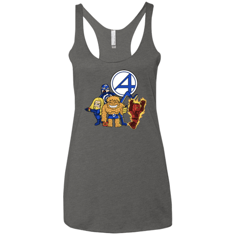 T-Shirts Premium Heather / X-Small FANTASTIC-A Women's Triblend Racerback Tank