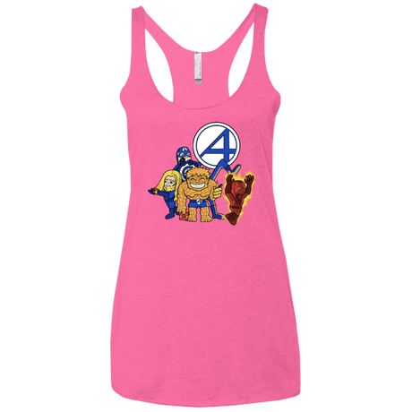 T-Shirts Vintage Pink / X-Small FANTASTIC-A Women's Triblend Racerback Tank