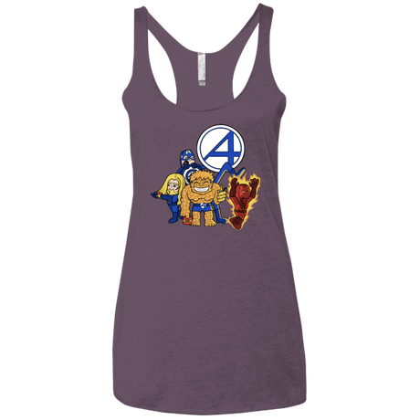T-Shirts Vintage Purple / X-Small FANTASTIC-A Women's Triblend Racerback Tank