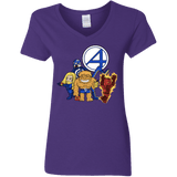 T-Shirts Purple / S FANTASTIC-A Women's V-Neck T-Shirt