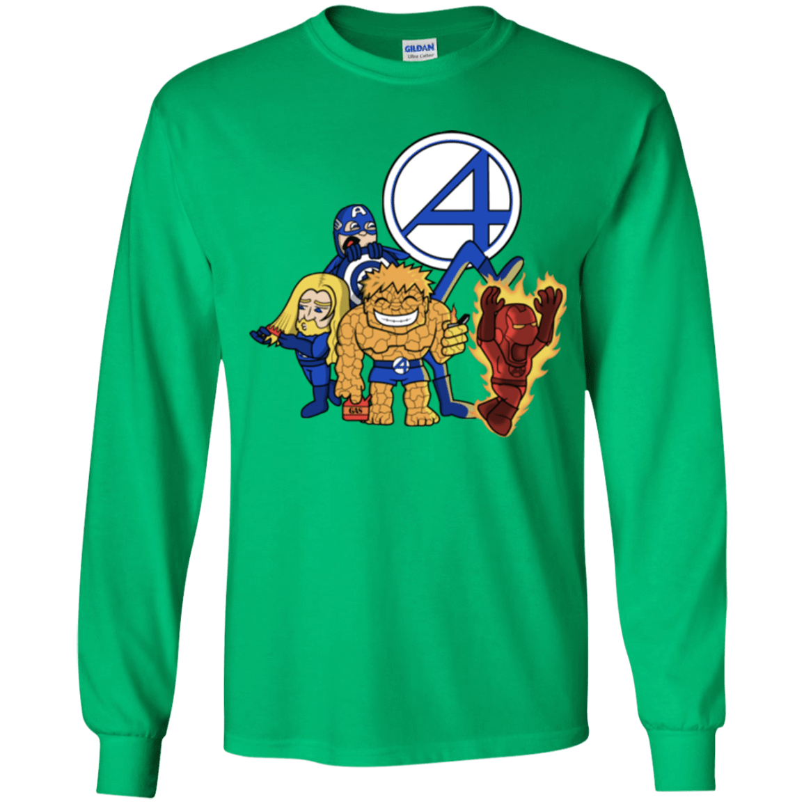 T-Shirts Irish Green / YS FANTASTIC-A Youth Long Sleeve T-Shirt