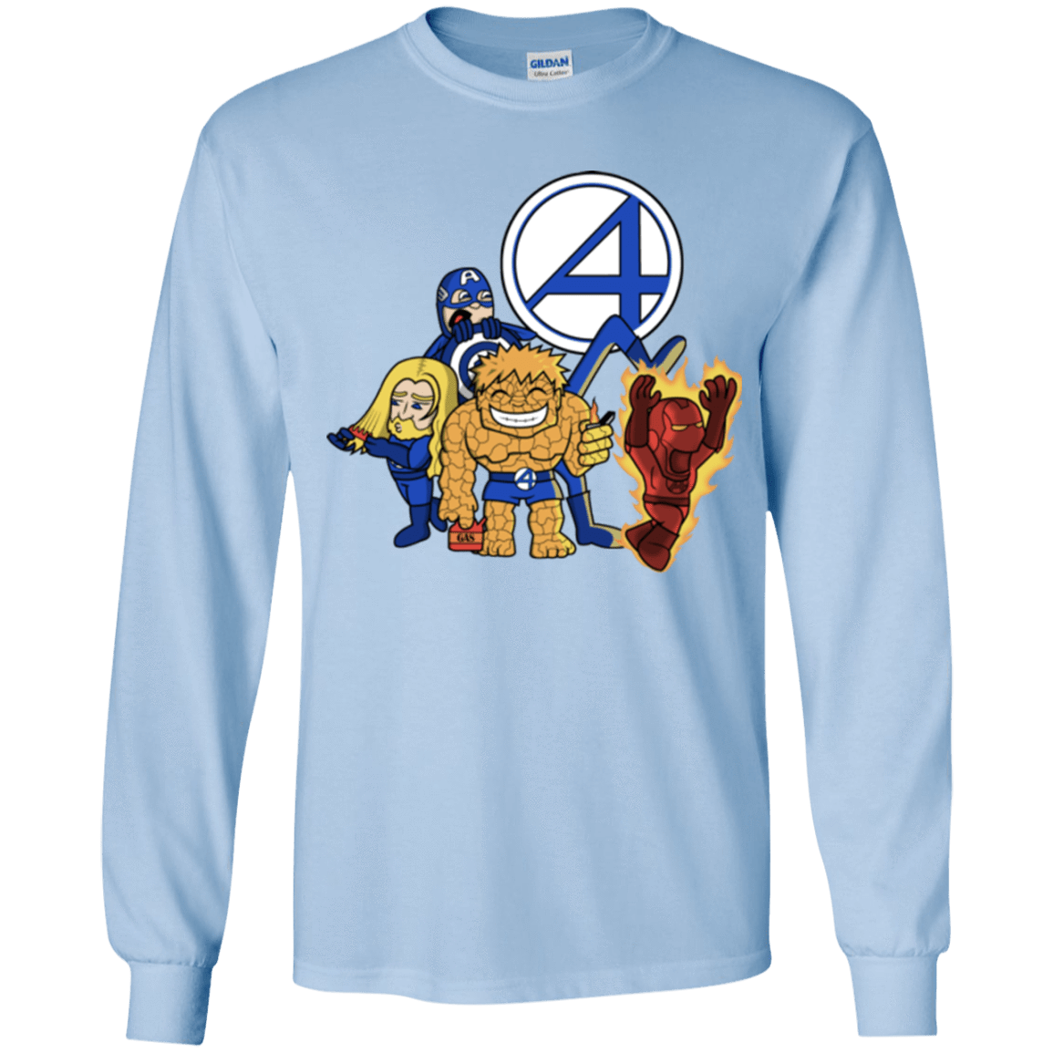 T-Shirts Light Blue / YS FANTASTIC-A Youth Long Sleeve T-Shirt