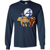 T-Shirts Navy / YS FANTASTIC-A Youth Long Sleeve T-Shirt