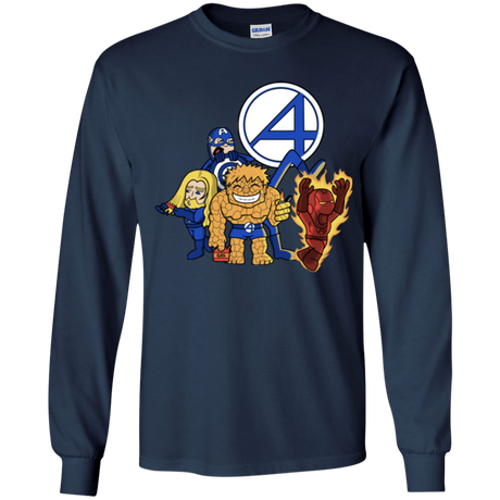 T-Shirts Navy / YS FANTASTIC-A Youth Long Sleeve T-Shirt