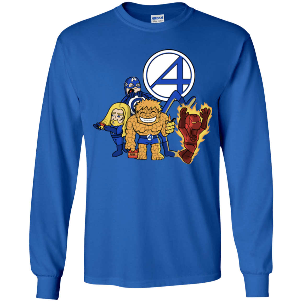 T-Shirts Royal / YS FANTASTIC-A Youth Long Sleeve T-Shirt