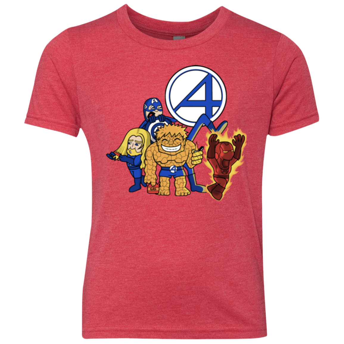 T-Shirts Vintage Red / YXS FANTASTIC-A Youth Triblend T-Shirt