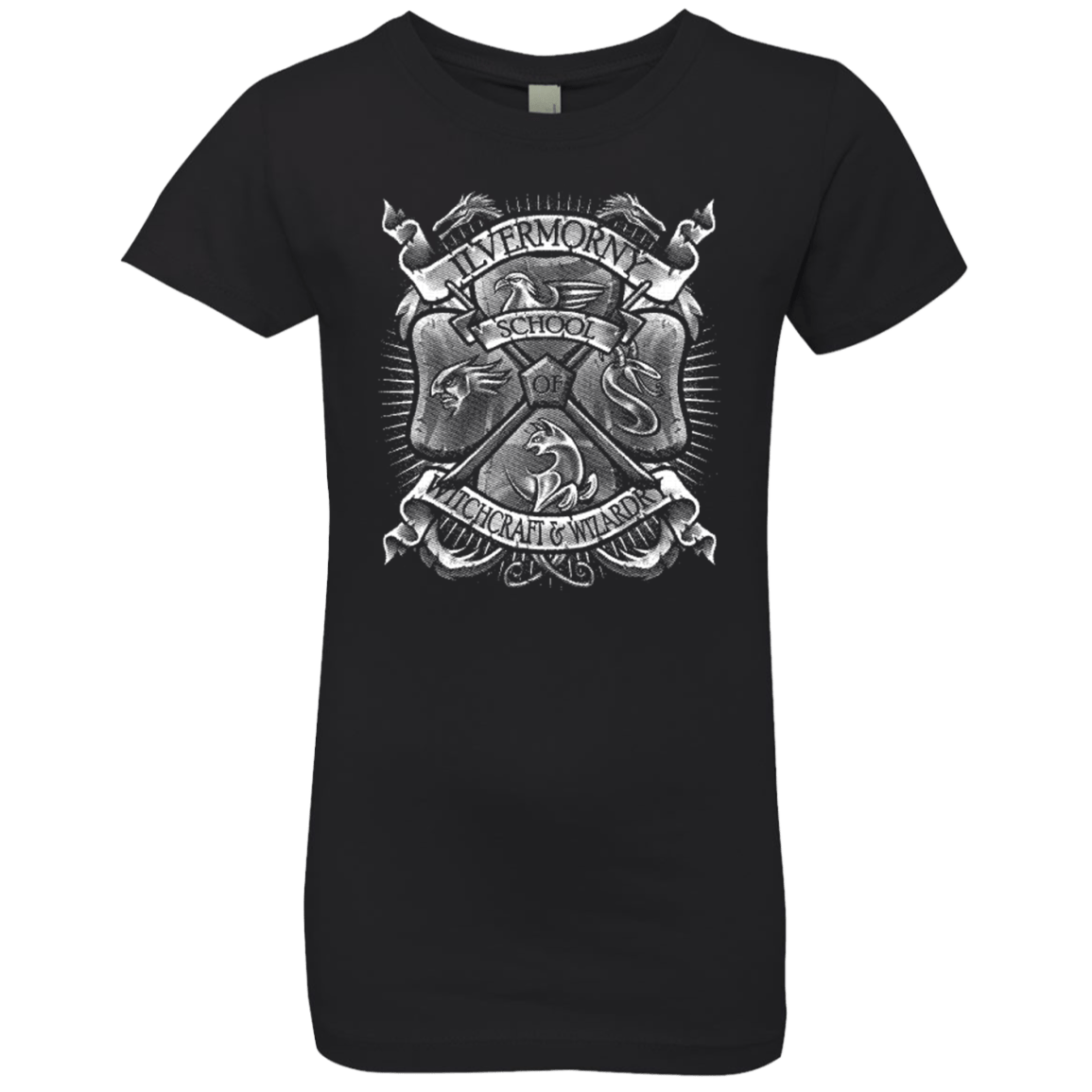 T-Shirts Black / YXS Fantastic Crest Girls Premium T-Shirt