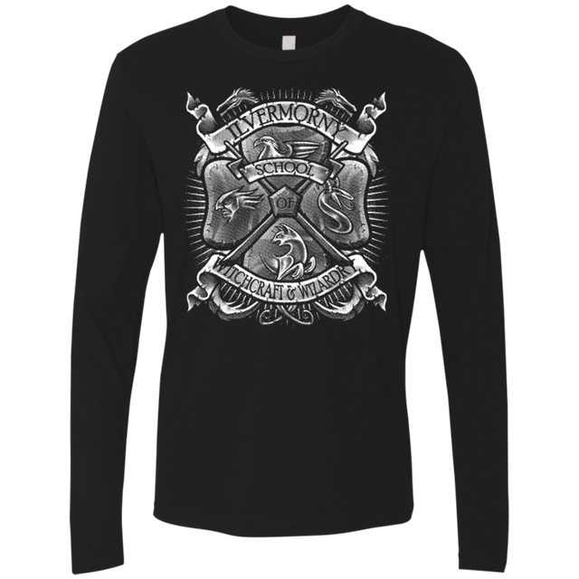 T-Shirts Black / Small Fantastic Crest Men's Premium Long Sleeve