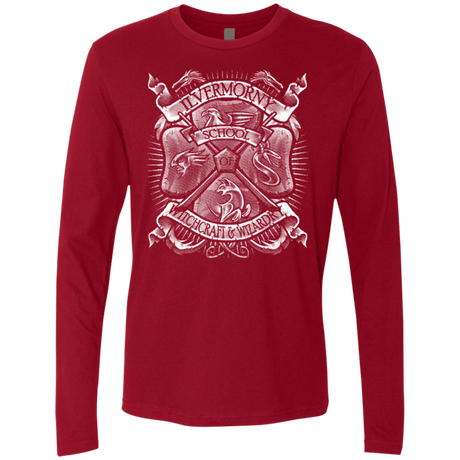 T-Shirts Cardinal / Small Fantastic Crest Men's Premium Long Sleeve