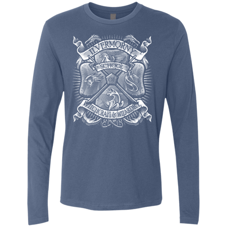 T-Shirts Indigo / Small Fantastic Crest Men's Premium Long Sleeve