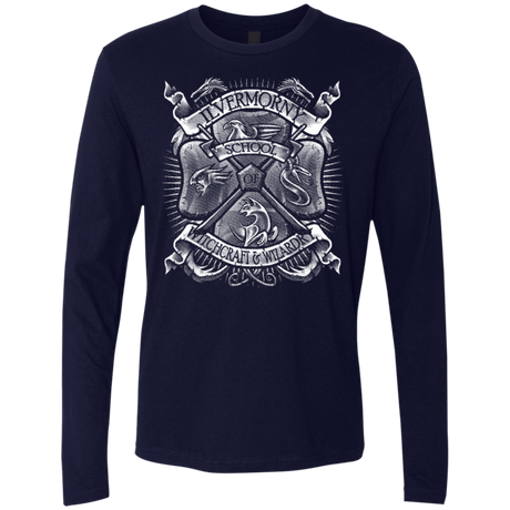 T-Shirts Midnight Navy / Small Fantastic Crest Men's Premium Long Sleeve