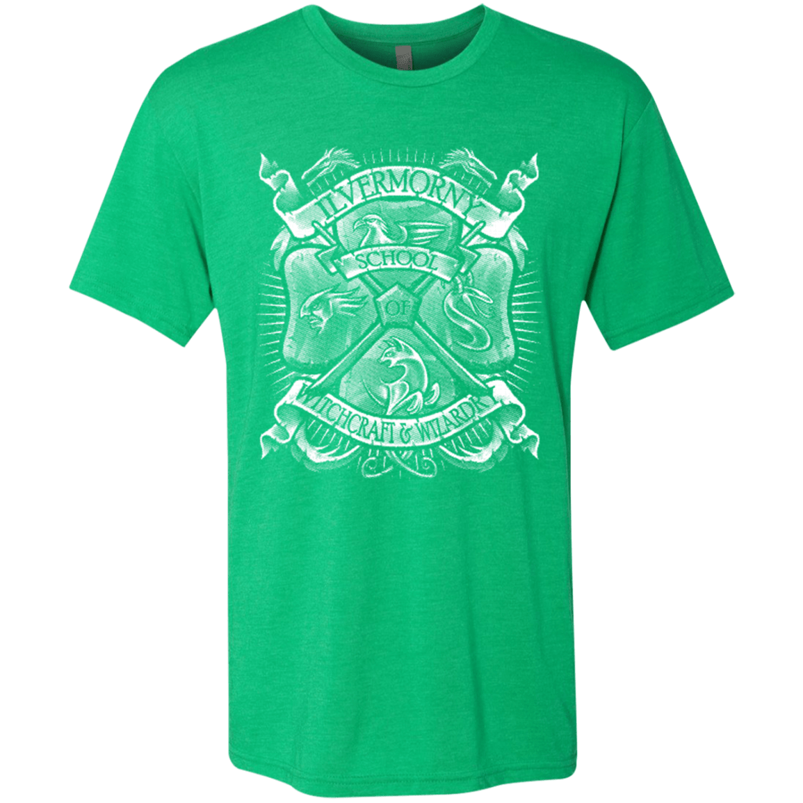 T-Shirts Envy / Small Fantastic Crest Men's Triblend T-Shirt