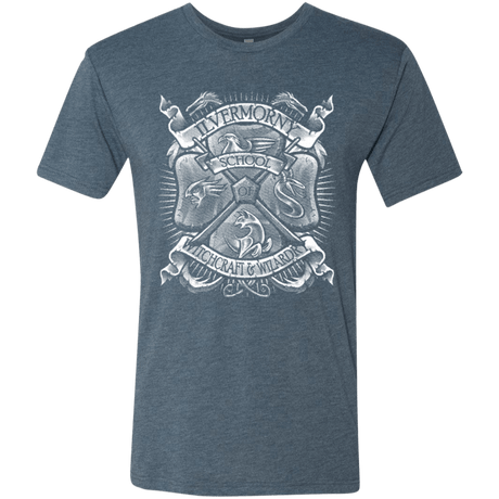 T-Shirts Indigo / Small Fantastic Crest Men's Triblend T-Shirt