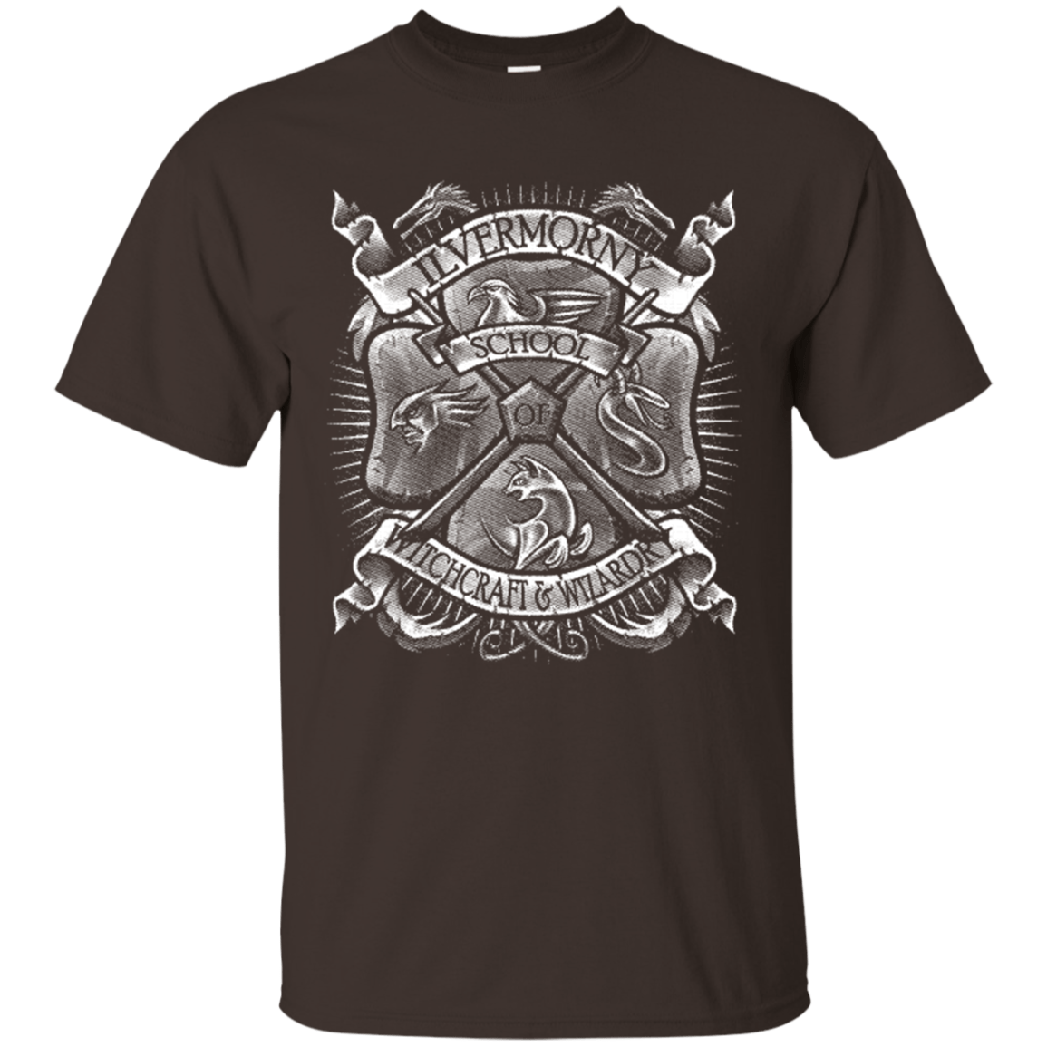 T-Shirts Dark Chocolate / Small Fantastic Crest T-Shirt