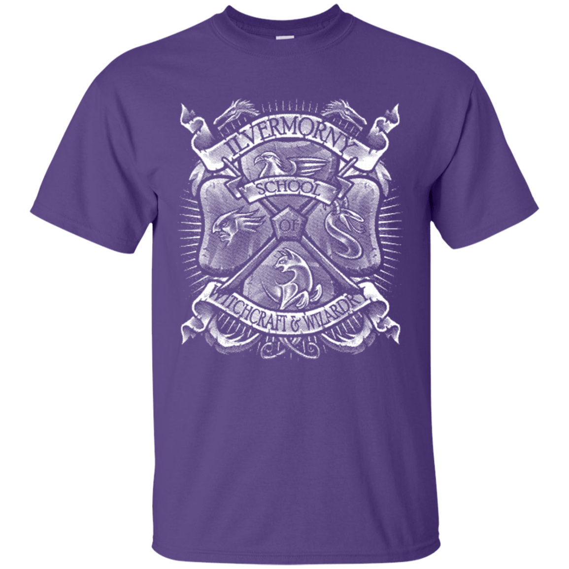 T-Shirts Purple / Small Fantastic Crest T-Shirt