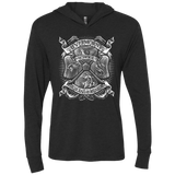 T-Shirts Vintage Black / X-Small Fantastic Crest Triblend Long Sleeve Hoodie Tee