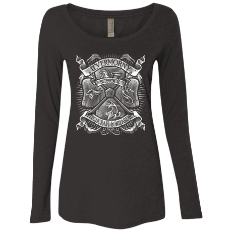 T-Shirts Vintage Black / Small Fantastic Crest Women's Triblend Long Sleeve Shirt