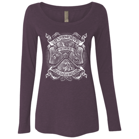 T-Shirts Vintage Purple / Small Fantastic Crest Women's Triblend Long Sleeve Shirt