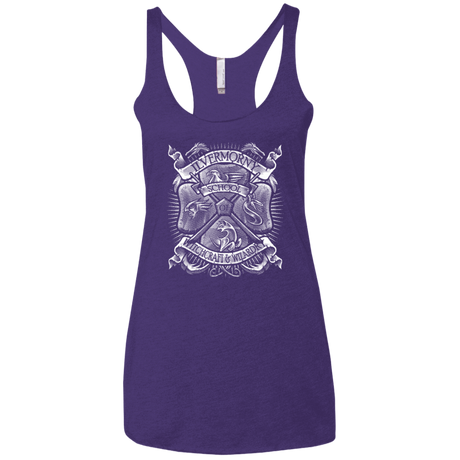 T-Shirts Purple Rush / X-Small Fantastic Crest Women's Triblend Racerback Tank