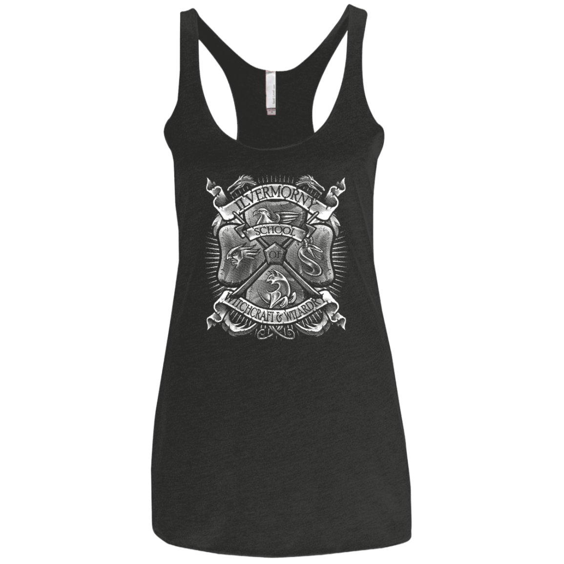 T-Shirts Vintage Black / X-Small Fantastic Crest Women's Triblend Racerback Tank